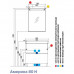 Комплект мебели Акватон Америна Н 80 белый