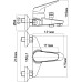 Смеситель Aquanet Aura SD20081 для ванны с душем