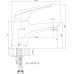 Смеситель Aquanet Conte SD91383 для раковины