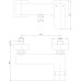 Смеситель Aquanet Cubic SD90447 для душа