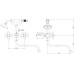 Смеситель Aquanet Опера SD98909A универсальный