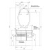Тумба с раковиной Aquanet Сопрано 2-95 белая, лев. 00169395+00169631
