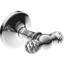 Крючок двойной Art&Max Antic Crystal AM-E-2686SJ-Cr