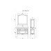 Комплект мебели ASB-Woodline Модерн 105 Рошфор