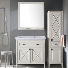 Комплект мебели ASB-Woodline Монте 80 бежевая