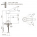 Смеситель BelBagno Tanaro TAN-LVM-CRM для раковины