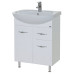 Тумба с раковиной Bellezza Стелла 65 с 1 ящиком