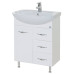 Тумба с раковиной Bellezza Стелла 65 с 3 ящиками