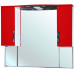 Зеркало-шкаф Bellezza Лагуна 105 красный