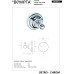Крючок BEMETA RETRO 144306012 Хром