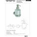Настенный дозатор для жидкого мыла BEMETA NEO 104109115 mini
