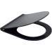 Унитаз подвесной Berges Wasserhaus Ego Black Rimless 082125 с микролифтом