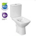 Унитаз-компакт Cersanit Carina new clean on 011 KO-CAR011-3/5-COn-DL