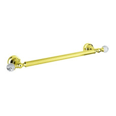 Полотенцедержатель Cezares Olimp OLIMP-TH05-03/24-Sw золото/Swarovski 40 см