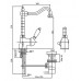 Смеситель Cezares Elite ELITE-LSM2-02-Bi для раковины