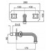 Смеситель Cezares Olimp BLS2 03/24 Sw для раковины