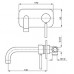 Смеситель Cezares Olimp BLSM2 03/24 L для раковины