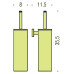 Ершик Colombo Design Basic В2707