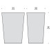 Корзина для белья Colombo Design Black&White B9202.EPB черный
