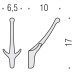 Крючок Colombo Design Appenditutto AM27Hook2.000