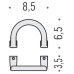 Крючок Colombo Design Lulu LC47 хром