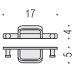 Крючок Colombo Design Time W4227.000