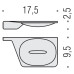 Мыльница Colombo Design Alize B2501