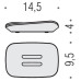 Мыльница Colombo Design Alize B2540
