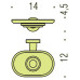 Мыльница Colombo Design Basic B2701