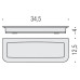 Мыльница Colombo Design Lulu B6242 хром