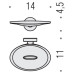 Мыльница Colombo Design Plus W4901