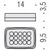 Мыльница Colombo Design Time W4201.000