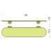 Полка Colombo Design Basic B2716