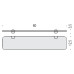 Полка Colombo Design Plus W4916