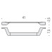Полотенцедержатель Colombo Design Alize B2509