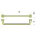 Полотенцедержатель Colombo Design Basic B2709