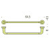 Полотенцедержатель Colombo Design Basic B2711