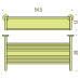 Полотенцедержатель Colombo Design Basic B2787
