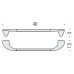 Полотенцедержатель Colombo Design Khala В1809.000