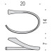 Полотенцедержатель Colombo Design Land B2831.000