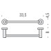 Полотенцедержатель Colombo Design Plus W4909
