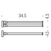 Полотенцедержатель Colombo Design Plus W4913