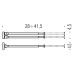 Полотенцедержатель Colombo Design Plus W4914