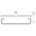 Полотенцедержатель Colombo Design Time W4210.000