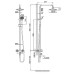 Душевая стойка D&K Torhall Hessen DA1414741B09