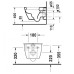Чаша для унитаза подвесного Duravit Darling New 2545090000