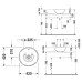 Раковина Duravit Bacino 0325420000