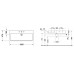 Раковина Duravit Vero 0454100000 100 см