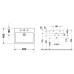 Раковина Duravit Vero 0454600000