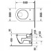 Унитаз подвесной Duravit Starck 3 2201090000